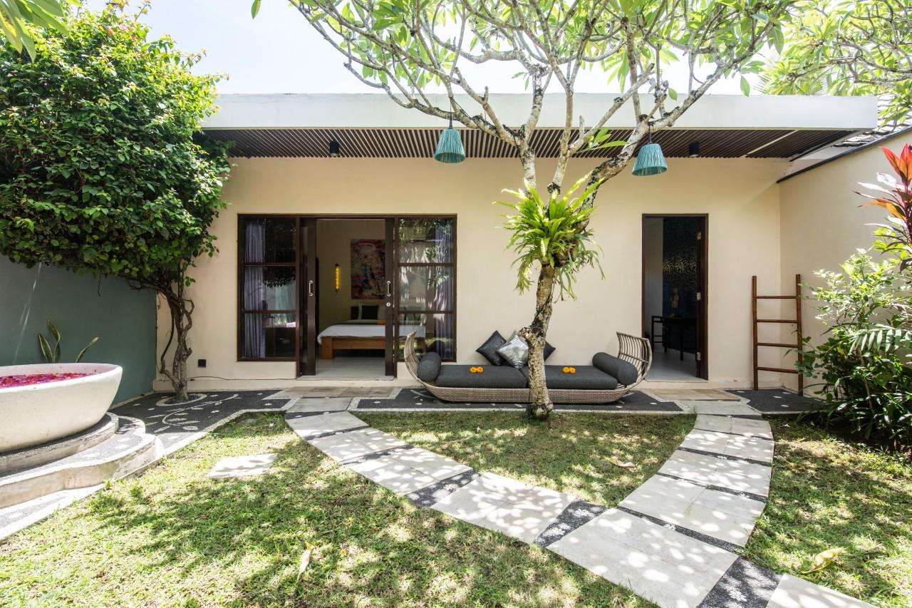 Interior courtyard