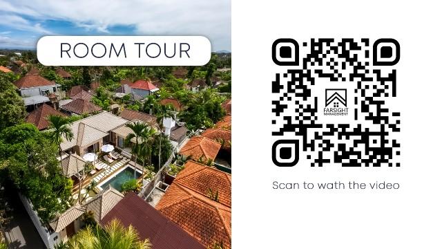 QR code on the video with the Room Tour