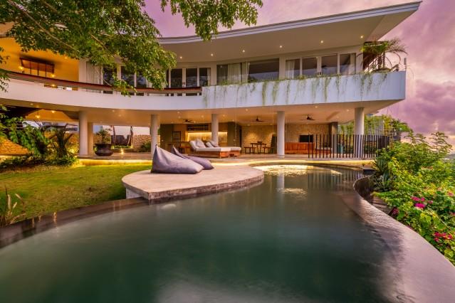 Exterior,Swimming pool,Sunset