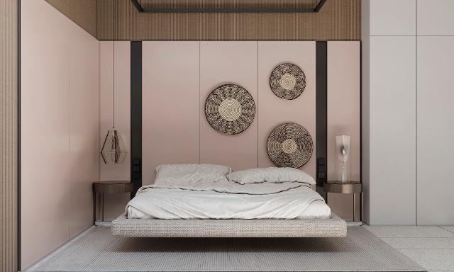 Bedroom 1 with simple modern design