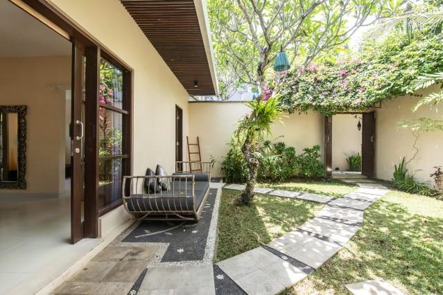 Interior courtyard